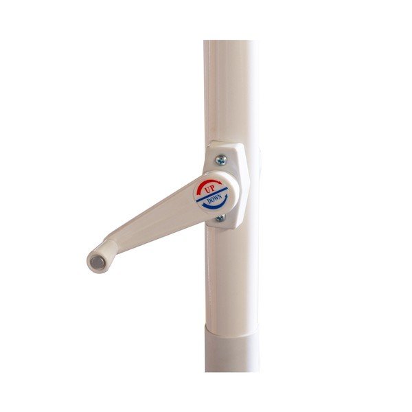 Ombrellone bianco ø 300 cm Alba - LDK Garden-image-2