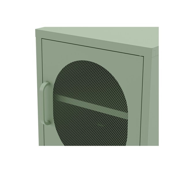 Comodino in metallo color menta Diora - Marckeric-image-4