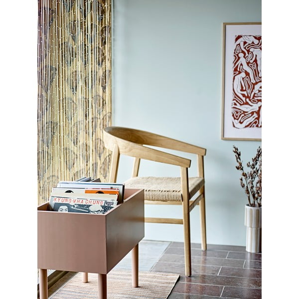 Tappeto lavabile marrone 55x80 cm Boon - Bloomingville-image-1