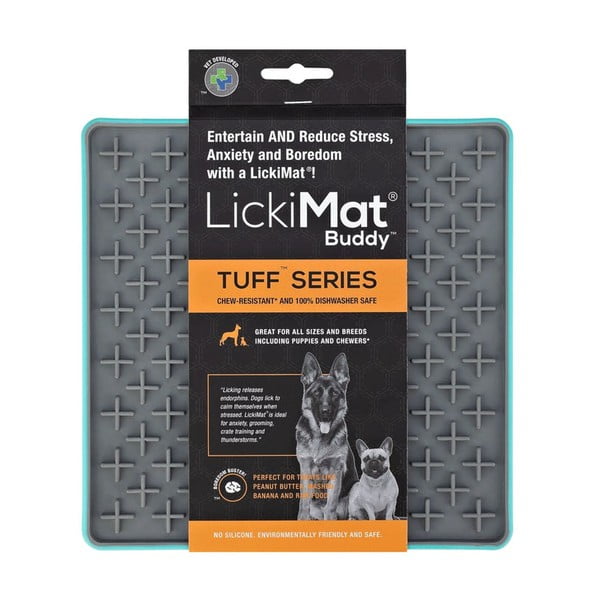 Leccare il cuscinetto Buddy Tuff Turquoise - LickiMat