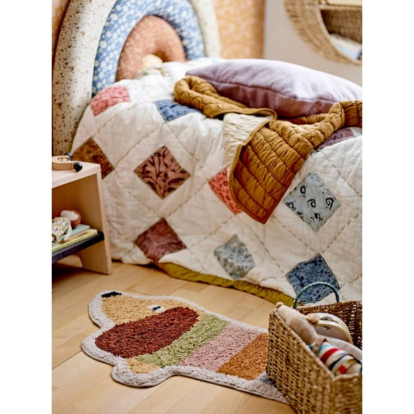 Sgabello per bambini in legno di faggio in colore naturale Jela - Bloomingville Mini-image-4