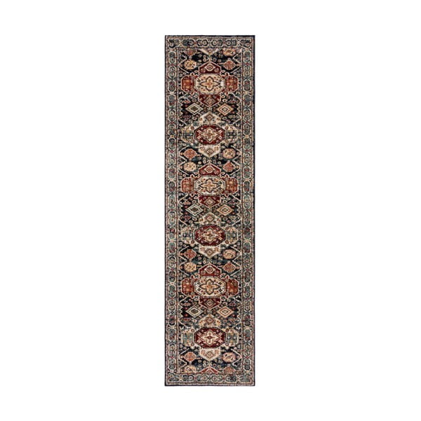 Passatoia blu scuro 66x300 cm Gillingham - Flair Rugs