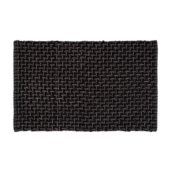 Tappetino per il bagno color antracite in tessuto 50x80 cm Ecoli – Wenko