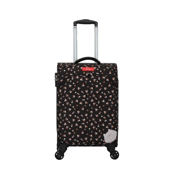 Lollipops Nero Rubby 4 Ruote Bagaglio - LOLLIPOPS