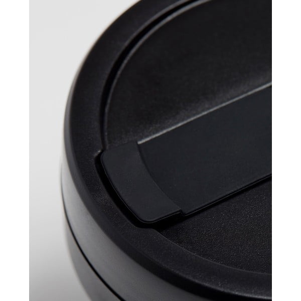 Tazza da viaggio pieghevole nera Ink, 710 ml Titan - Stojo-image-4