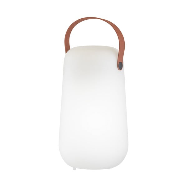 Lampada da tavolo LED bianco-marrone (altezza 26 cm) Collgar - Fischer & Honsel
