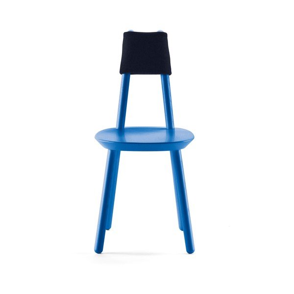 Sedia in legno massiccio blu Naïve - EMKO-image-2