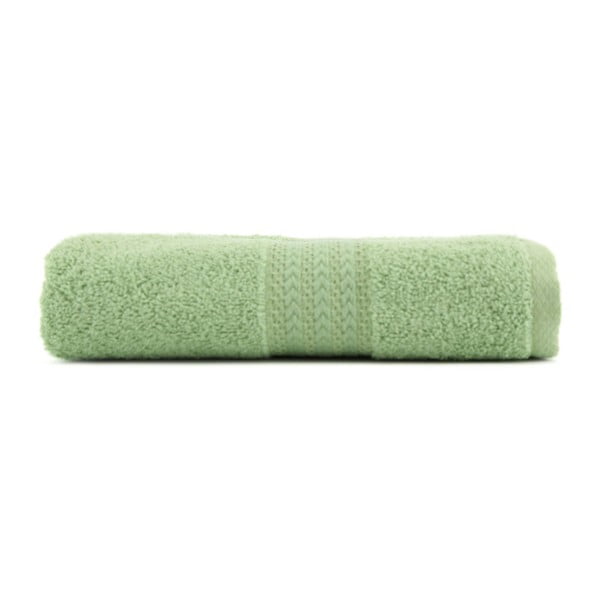 Asciugamano verde in puro cotone, 70 x 140 cm - Foutastic