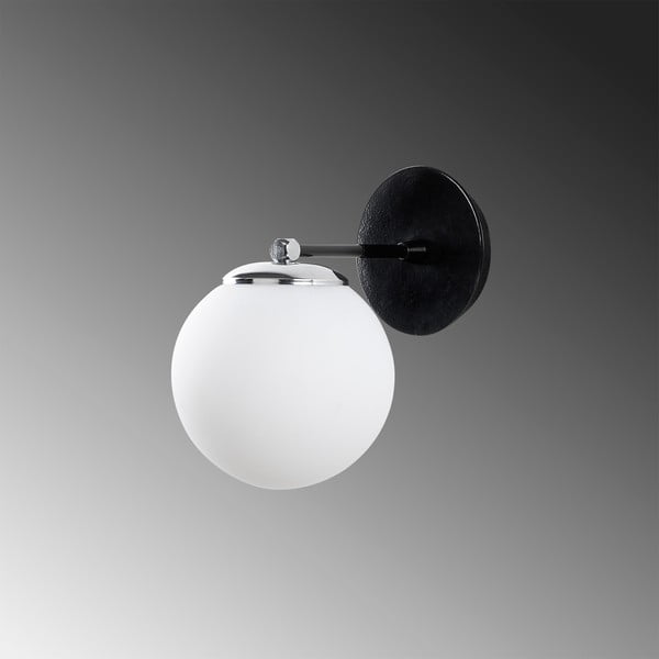 Lampada da parete in bianco e nero My Legend - Opviq lights-image-1