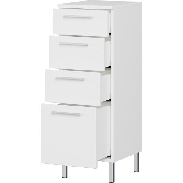 Mobile bagno basso bianco 30x86 cm Arvada - Germania-image-2