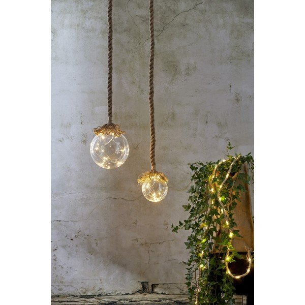 Catena luminosa a LED marrone, lunghezza 2 m Jutta - Star Trading-image-3