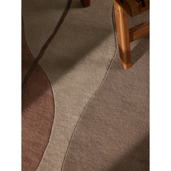 Tappeto marrone in lana 160x230 cm Muse – Villeroy&Boch-image-3