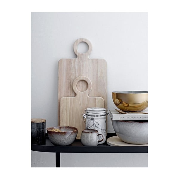 Ciotola in gres grigio Sandrine - Bloomingville-image-1