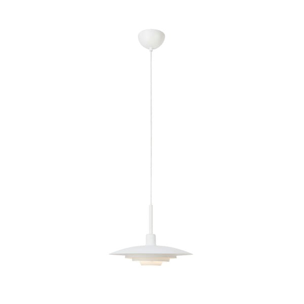 Lampadario bianco con paralume in metallo ø 35 cm Piny – Markslöjd