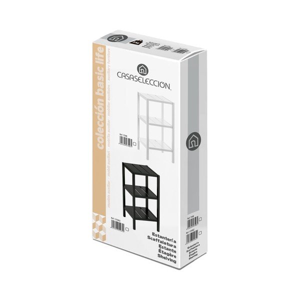 Scaffale bianco 37x76 cm - Casa Selección-image-4