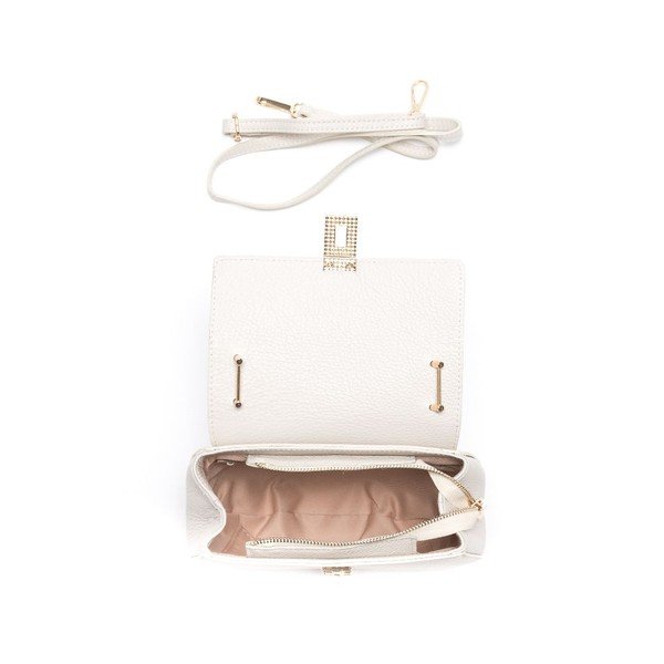 Kožená kabelka Roberta M 1092 Beige-image-3