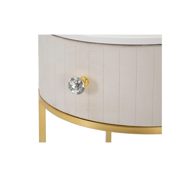 Comodino beige Montpellier - Mauro Ferretti-image-4