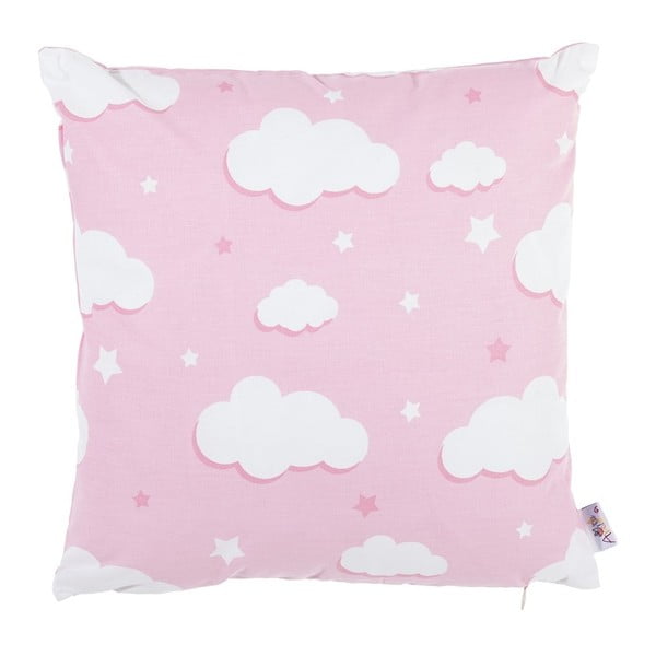 Federa in cotone rosa Mike & Co. NEW YORK Cieli, 35 x 35 cm - Mike & Co. NEW YORK