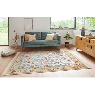 Tappeto in viscosa beige 195x300 cm Oriental - Nouristan