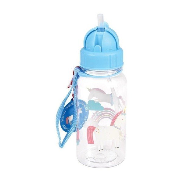 Bottiglia per bambini blu in tritolo 500 ml Magical Unicorn – Rex London-image-2