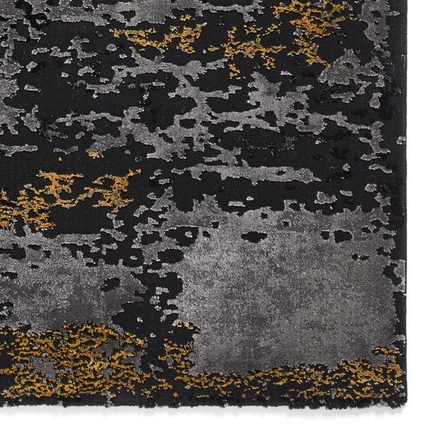 Tappeto nero/oro 230x160 cm Craft - Think Rugs-image-3