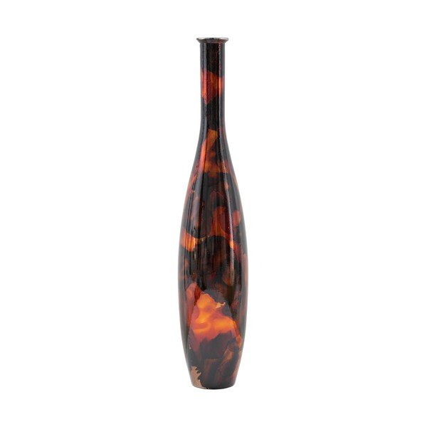 Vaso in vetro riciclato marrone, altezza 100 cm Ares - Mauro Ferretti