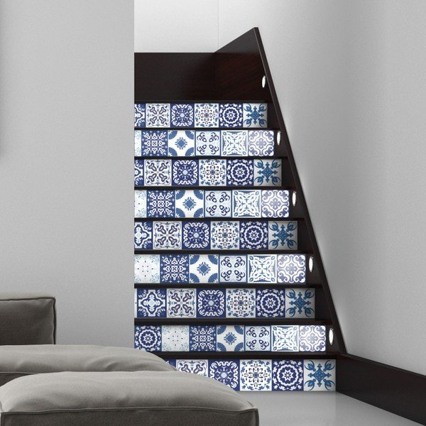 Sada 2 samolepek na schody Ambiance Fedora, 15 x 105 cm-image-1