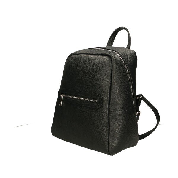 Zaino in pelle nera - Chicca Borse-image-1