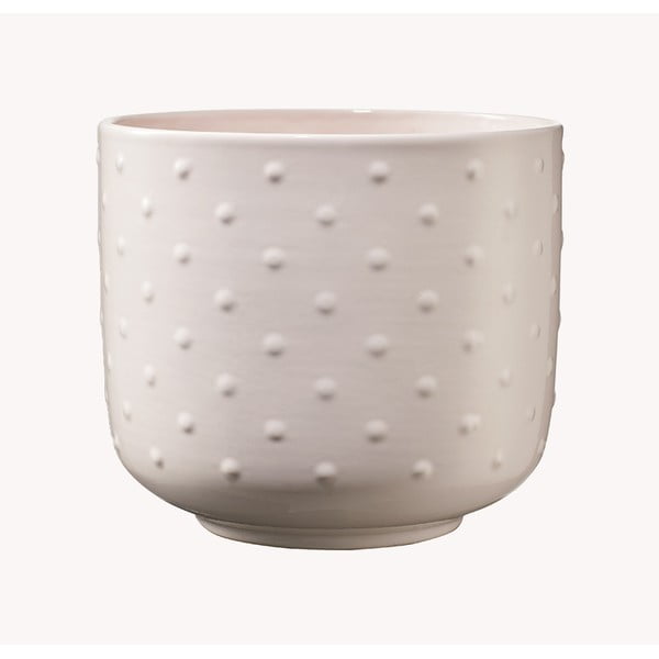 Coprivaso in ceramica ø 19 cm Baku Pearl - Big pots