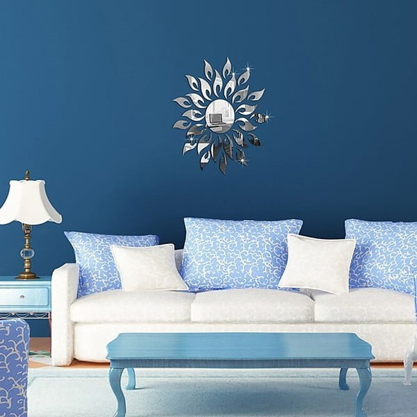 Specchio adesivo a parete Sole - Ambiance-image-3