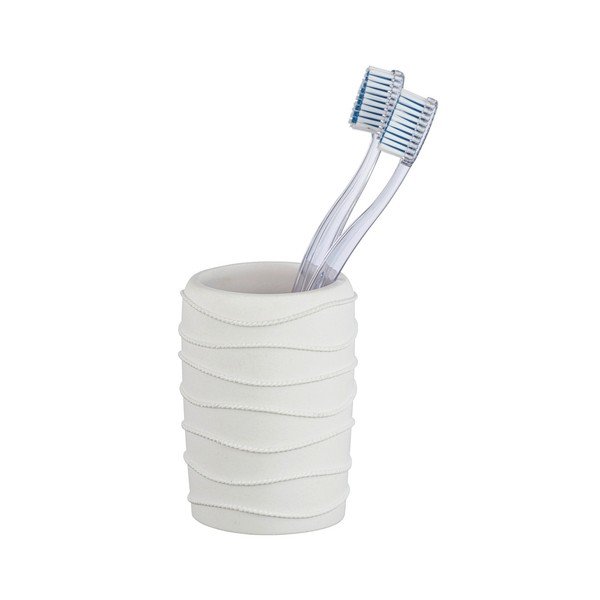 Tazza bianca per spazzolini da denti Corda - Wenko