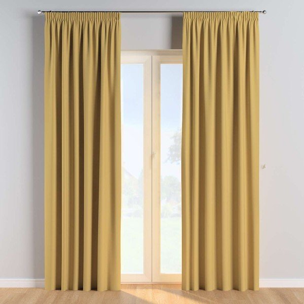 Tenda gialla 260x130 cm Cotton Story - Yellow Tipi-image-1