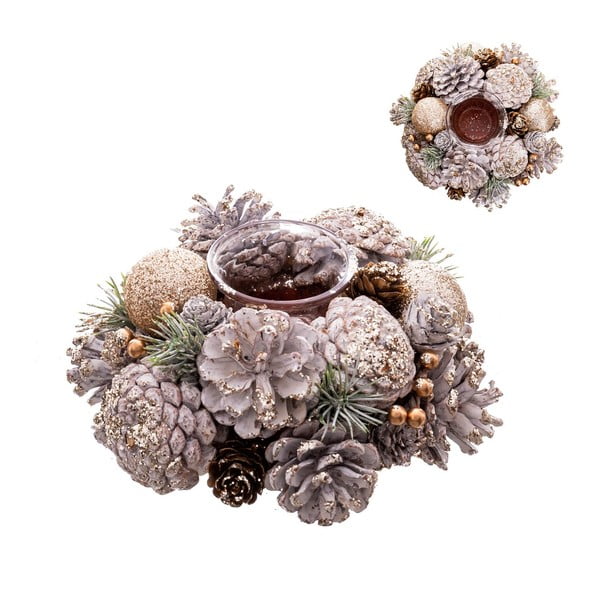 Portacandele in plastica e vetro - Casa Selección-image-1