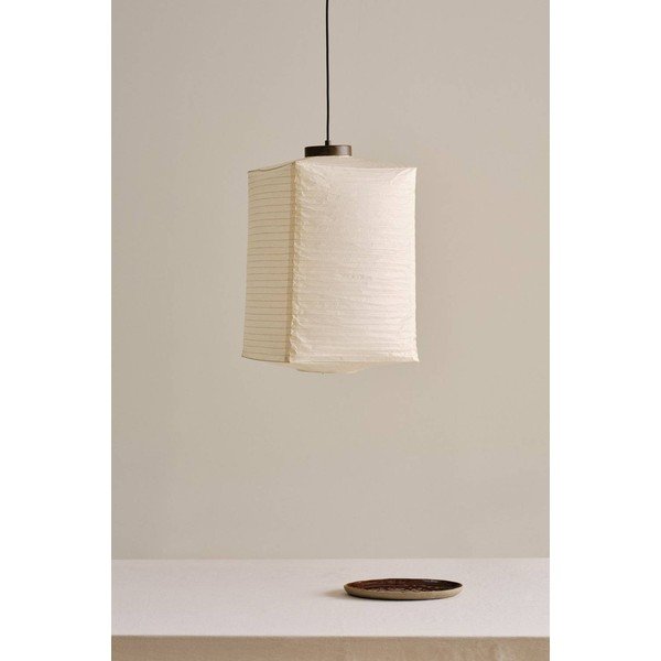 Lampadario beige in carta ø 35 cm Sally – Jotex-image-2