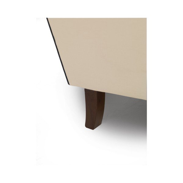 Divano crema con profili blu scuro Passion, 210 cm - Max Winzer-image-1