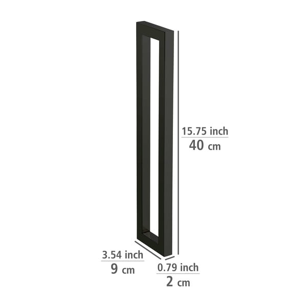 Porta asciugamani a parete in acciaio Reitani - Wenko-image-2