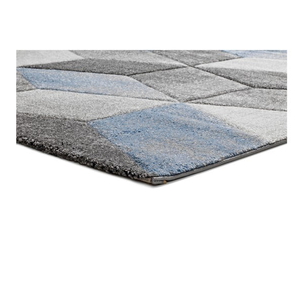 Tappeto blu-grigio Indigo Azul Robo, 140 x 200 cm - Universal-image-2