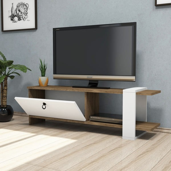 Tavolo TV bianco Gaye - Puqa Design-image-2