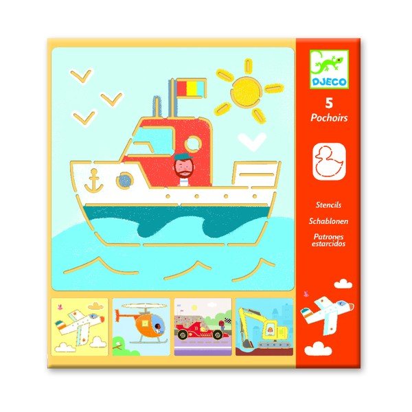 Set creativo Transport - Djeco-image-1