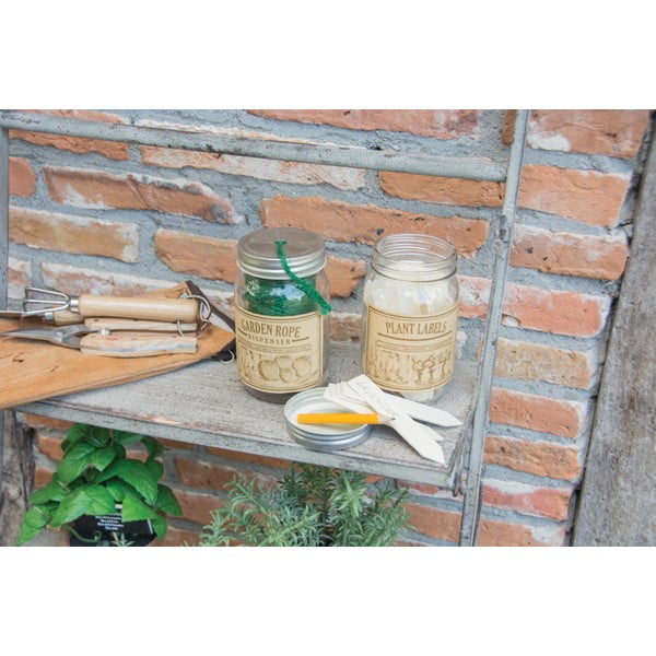 Set di 40 vasetti per erbe in legno di pioppo ed etichette Heal, 400 ml - Esschert Design-image-3