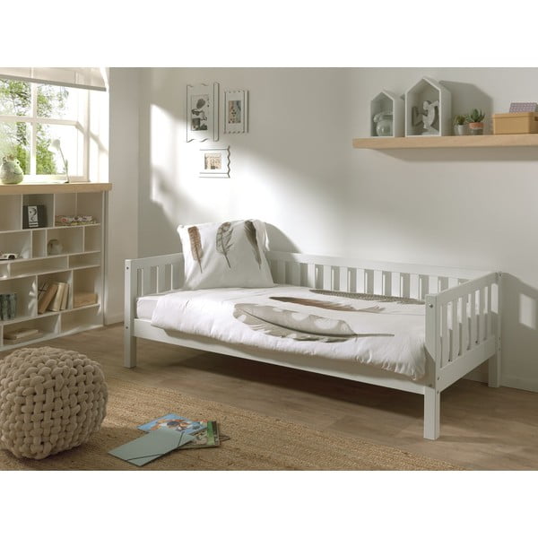 Letto bianco per bambini 90x200 cm Fritz - Vipack-image-1