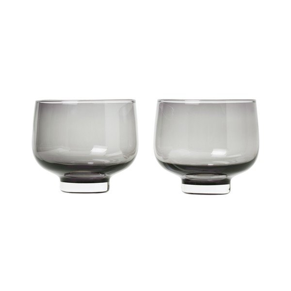 Set di 2 bicchieri neri, 220 ml Flow - Blomus-image-2