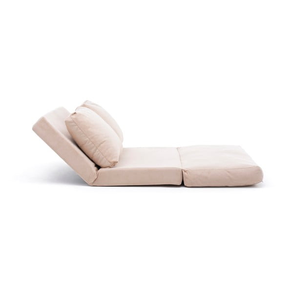 Divano letto crema 120 cm Taida - Balcab Home-image-3