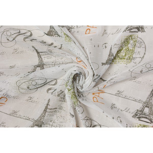 Tenda bianco-grigio 140x245 cm Tour - Mendola Fabrics-image-3