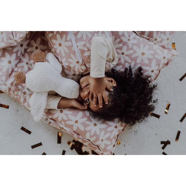 Sacco a pelo per bambini Blush Daisies - Malomi Kids-image-1
