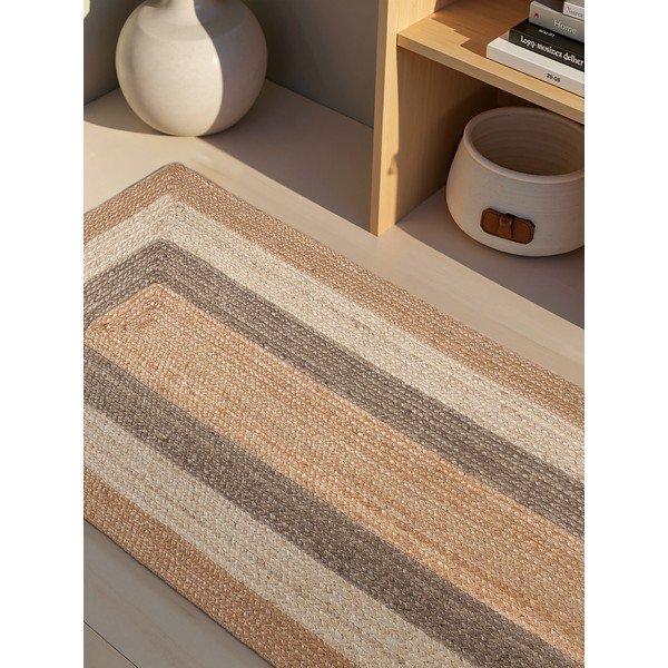 Passatoia in iuta reversibile/tessuta a mano 80x200 cm Juno – Hanse Home-image-3