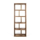 Libreria marrone effetto noce 70x198 cm Berlin - TemaHome