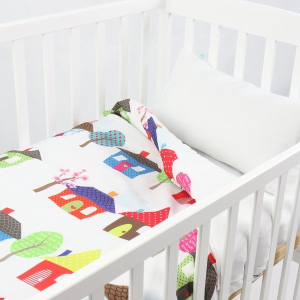 Povlak na peřinu a polštář Mr. Fox Happy Homes, 100 x 120 cm-image-1