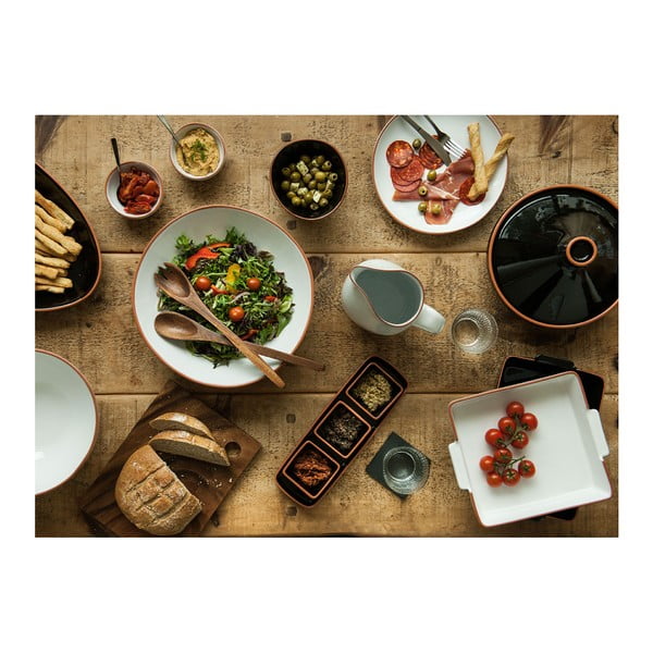 Set di 2 mestoli da insalata in legno di acacia Socoro - Premier Housewares-image-3