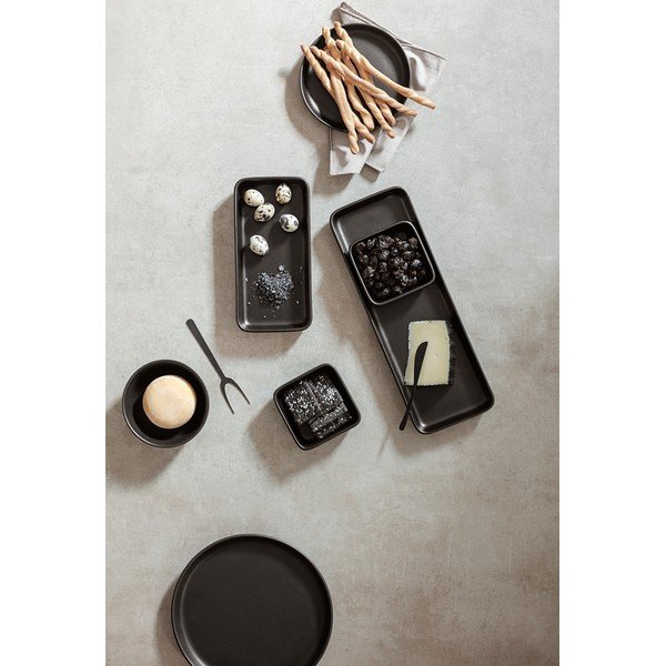 Piatto da portata in gres nero Nordic, 24 x 12 cm Nordic Kitchen - Eva Solo-image-1
